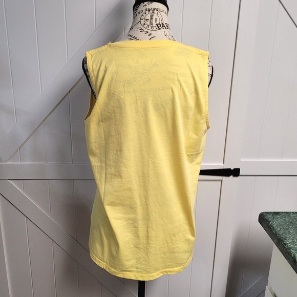 Yellow Tank Top Natural Reflections (Bass Pro) NWT - Picture 7 of 12